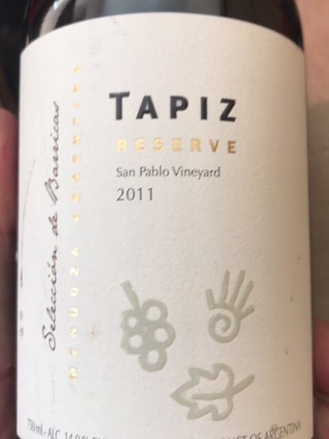 Tapiz Seleccion de Barricas Blend 2015