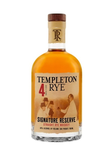 [USTPLRYE] Templeton Rye Whiskey 4 Y